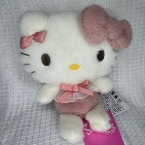 Sanrio Nakajima Hello Kitty Soft And Frilly Nuance Plush Series Ribbon Sweetie